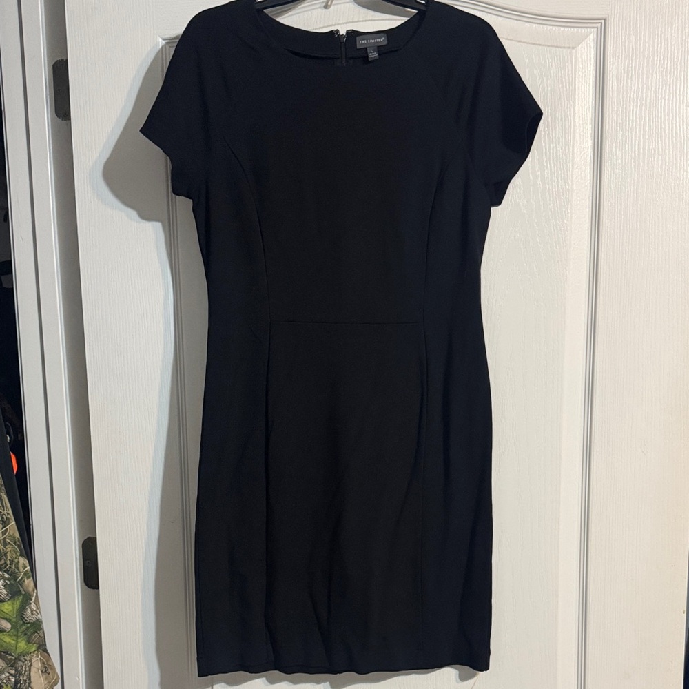 The Limited Elegant Black Mini Dress